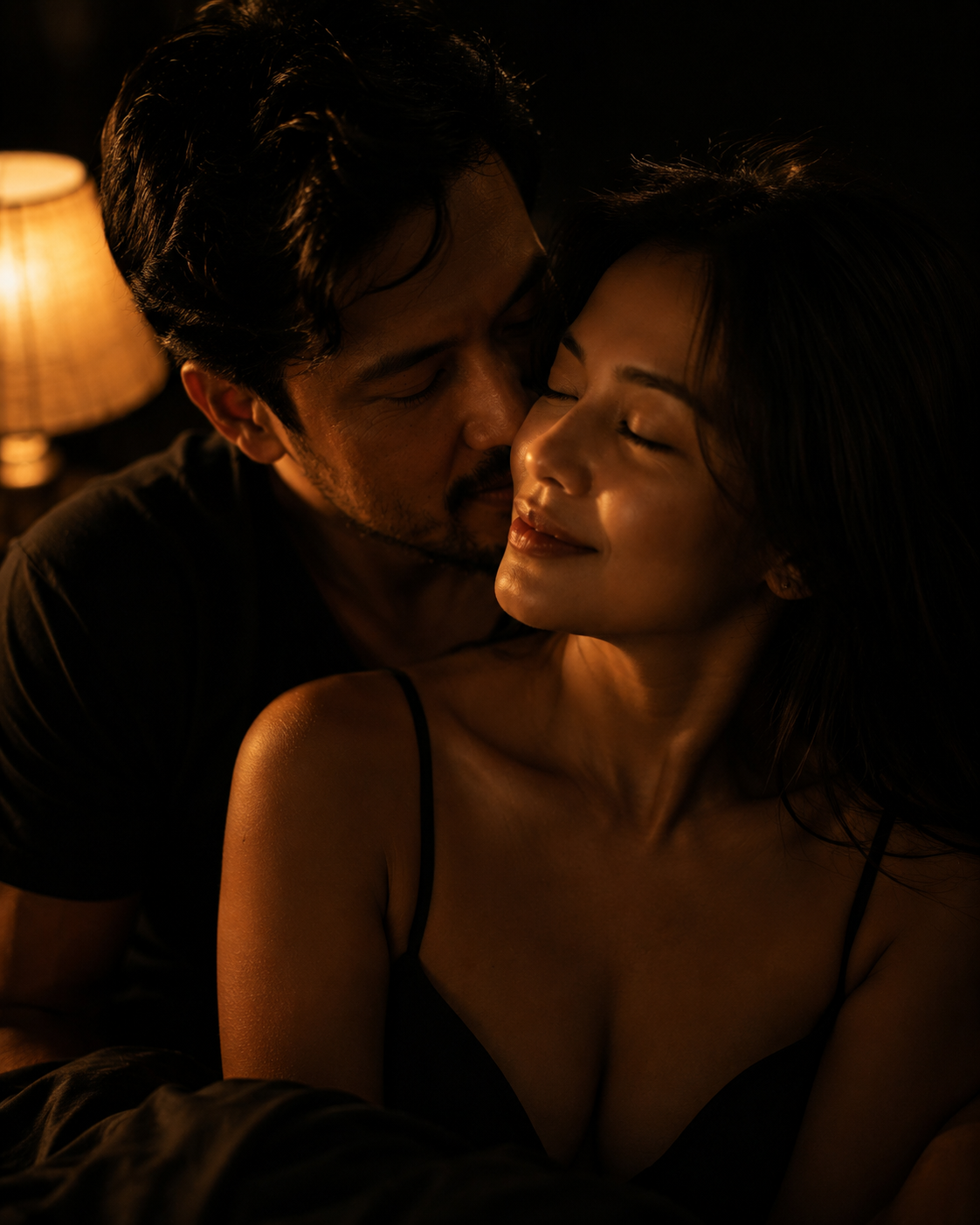 Momen romantis suami istri