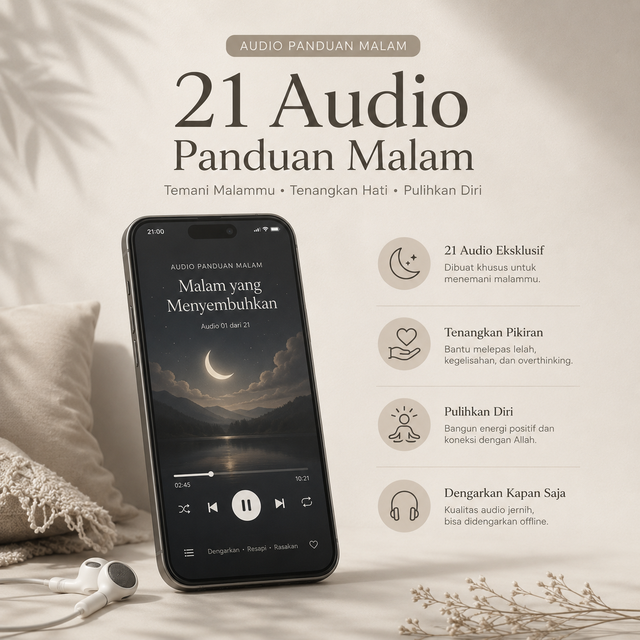 21 Audio Panduan Malam